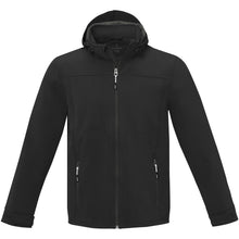 Load image into Gallery viewer, Langley men's softshell jacket — Black (front)