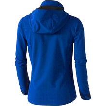 Load image into Gallery viewer, Langley women's softshell jacket — Blue (back)