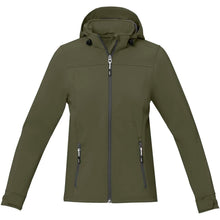 Load image into Gallery viewer, Langley women's softshell jacket — Forest Green (front)