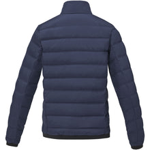 Load image into Gallery viewer, Macin women's insulated down jacket — Navy (back)