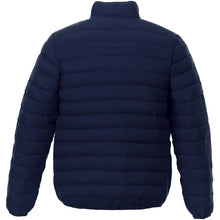 Load image into Gallery viewer, Pallas men's recycled insulated jacket — Navy (back)