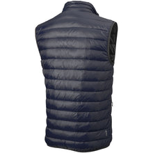 Load image into Gallery viewer, Scotia men's lightweight down bodywarmer — Navy (back)