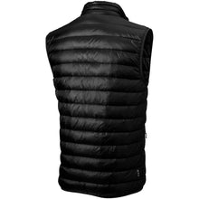 Load image into Gallery viewer, Scotia men's lightweight down bodywarmer — Black (back)