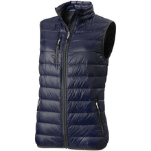 Load image into Gallery viewer, Scotia women's lightweight down bodywarmer — Navy