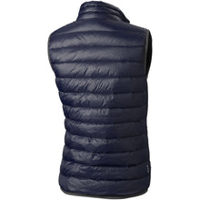 Load image into Gallery viewer, Scotia women's lightweight down bodywarmer — Navy (back)