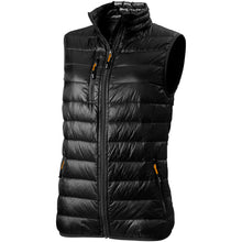 Load image into Gallery viewer, Scotia women's lightweight down bodywarmer — Black