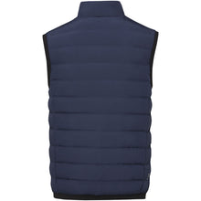 Load image into Gallery viewer, Macin men's insulated down bodywarmer — Navy (back)