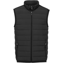Load image into Gallery viewer, Macin men's insulated down bodywarmer — Black (front)