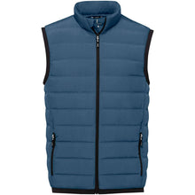 Load image into Gallery viewer, Macin men's insulated down bodywarmer — Hale Blue (front)