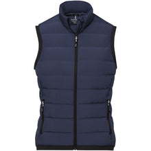 Load image into Gallery viewer, Macin women's insulated down bodywarmer — Navy (front)