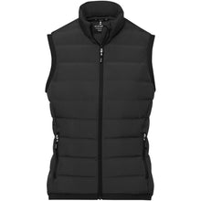 Load image into Gallery viewer, Macin women's insulated down bodywarmer — Black (front)