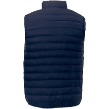 Load image into Gallery viewer, Pallas men's recycled insulated bodywarmer — Navy (back)