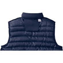 Load image into Gallery viewer, Pallas men's recycled insulated bodywarmer — Navy (detail)