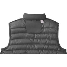 Load image into Gallery viewer, Pallas men's recycled insulated bodywarmer — Storm grey (detail)
