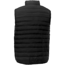 Load image into Gallery viewer, Pallas men's recycled insulated bodywarmer — Black (back)