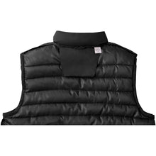 Load image into Gallery viewer, Pallas men's recycled insulated bodywarmer — Black (detail)