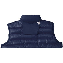 Load image into Gallery viewer, Pallas women's recycled insulated bodywarmer — Navy (detail)