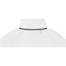 Load image into Gallery viewer, Zelus men's fleece jacket — White (detail)