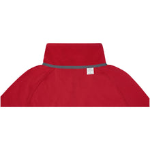 Load image into Gallery viewer, Zelus men's fleece jacket — Red (detail)