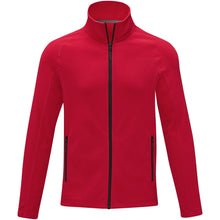 Load image into Gallery viewer, Zelus men's fleece jacket — Red (front)