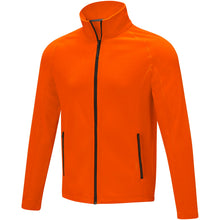 Load image into Gallery viewer, Zelus men's fleece jacket — Orange