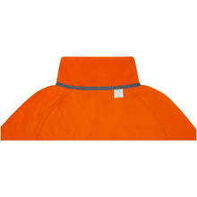 Load image into Gallery viewer, Zelus men's fleece jacket — Orange (detail)