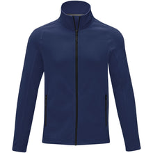 Load image into Gallery viewer, Zelus men's fleece jacket — Navy (front)