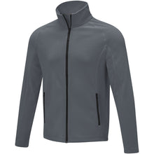 Load image into Gallery viewer, Zelus men's fleece jacket — Storm grey