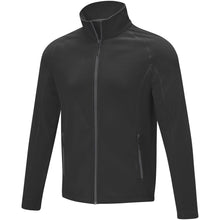 Load image into Gallery viewer, Zelus men's fleece jacket — Black