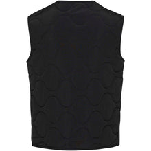 Load image into Gallery viewer, Quartz GRS recycled unisex quilted bodywarmer — Black (back)
