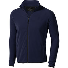 Load image into Gallery viewer, Brossard men's full zip fleece jacket — Navy