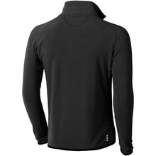Load image into Gallery viewer, Brossard men's full zip fleece jacket — Anthracite (back)