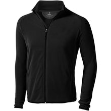 Load image into Gallery viewer, Brossard men's full zip fleece jacket — Black