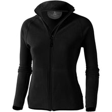 Load image into Gallery viewer, Brossard women's full zip fleece jacket — Black