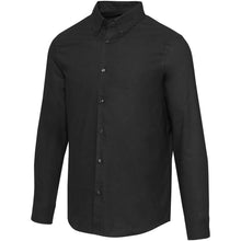 Load image into Gallery viewer, Sphene 165 g/m² oxford men's shirt — Black
