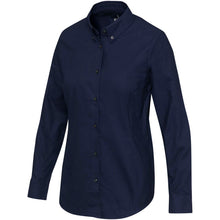 Load image into Gallery viewer, Sphene 165 g/m² oxford women's shirt  — Navy Blue