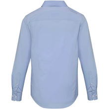 Load image into Gallery viewer, Carnelian 133 g/m² poplin men's shirt — Light blue (back)