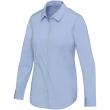 Load image into Gallery viewer, Carnelian 133 g/m² poplin women's shirt — Light blue