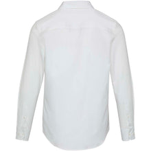 Load image into Gallery viewer, Citrine 185 g/m² twill men's shirt — White (back)