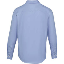 Load image into Gallery viewer, Citrine 185 g/m² twill men's shirt — Light blue (back)