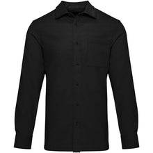 Load image into Gallery viewer, Alum 252 g/m² corduroy unisex shirt — Black (front)