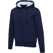 Load image into Gallery viewer, Natron 320 g/m² sherpa full-zip hoodie — Navy