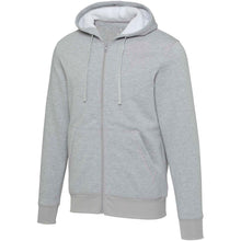 Load image into Gallery viewer, Natron 320 g/m² sherpa full-zip hoodie — Heather grey