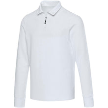 Load image into Gallery viewer, Apollo 245 g/m² long sleeve unisex half zip polo — White