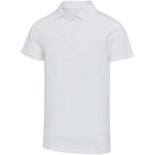 Load image into Gallery viewer, Graphite 180 g/m² short sleeve unisex OCS organic polo — White