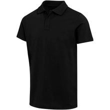 Load image into Gallery viewer, Graphite 180 g/m² short sleeve unisex OCS organic polo — Black