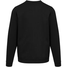 Load image into Gallery viewer, Jasper 280 g/m² OCS organic recycled unisex crewneck sweater  — Black (back)