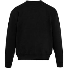 Load image into Gallery viewer, Boris 280 g/m2 unisex OCS organic oversized crewneck sweater — Black (back)