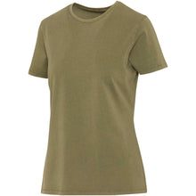 Load image into Gallery viewer, Nanaimo 160 g/m2 short sleeve washed women's t-shirt — Forest Green