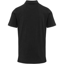 Load image into Gallery viewer, Calgary 200 g/m2 washed men's polo — Black (back)